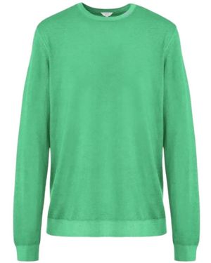 Malo Tavolozza Strickpullover - Grün