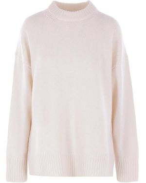 Co. Crew-Neck Jumper - White
