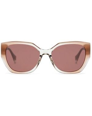 Gigi Studios Round-Frame Sunglasses - Pink