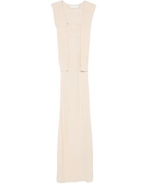 AYA MUSE Vao Sleeveless Maxi Dress - White