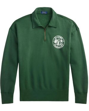 Polo Ralph Lauren Zip-Up Sweatshirt - Green