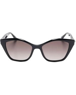 Aspinal of London Chelsea Crystal-Embellished Sunglasses - Black