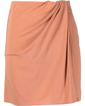 ANDAMANE Jupe Portefeuille Gabrielle Courte - Orange