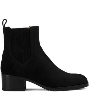 Doucal's Suede Chelsea Boots - Black