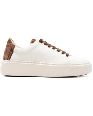 Alexander Smith Sneakers Mit Samtbesatz - Weiß