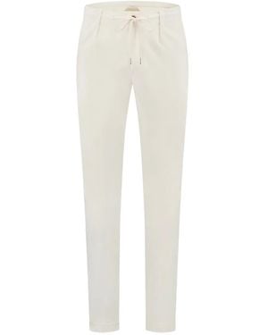 Aurélien Drawstring-Zip Pants - White