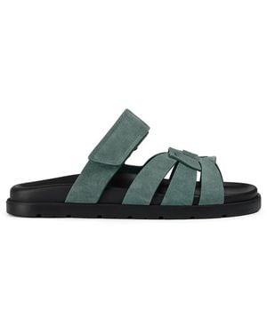 Doucal's Suede Sandals - Green