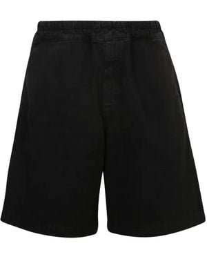 14 Bros Drawstring Pocket Shorts - Black