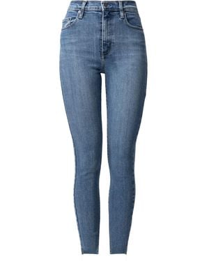 Nobody Denim Siren High-Rise Skinny Jeans - Blue