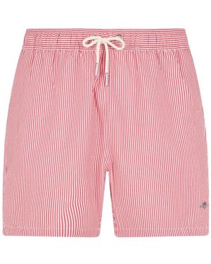 GANT Short De Bain À Rayures - Pink