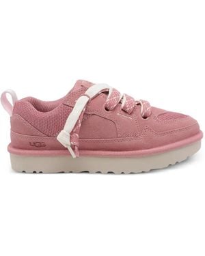 UGG Lo Lowmel Suede Trainers - Pink