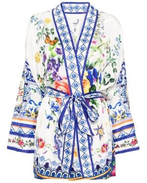 CAMILLA Tile Darls バットウィングレイヤー - ブルー