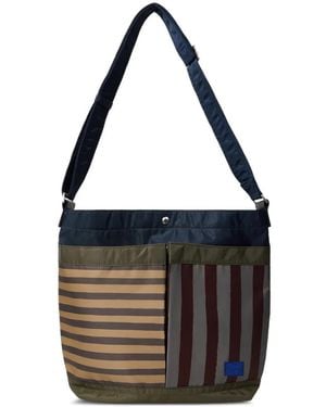 Paul Smith Borsa Messenger A Righe - Nero