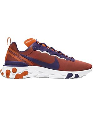 Nike React Element 55 Lace-Up Sneakers - Red