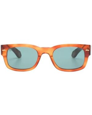 Kyme Orlando Rectangle-Frame Sunglasses - Blue
