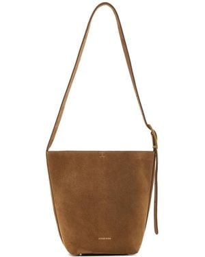 Anine Bing Medium Elly Bucket Bag - White