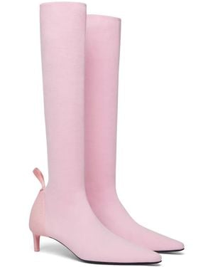 Courreges Scuba 40Mm Knitted Boots - Pink