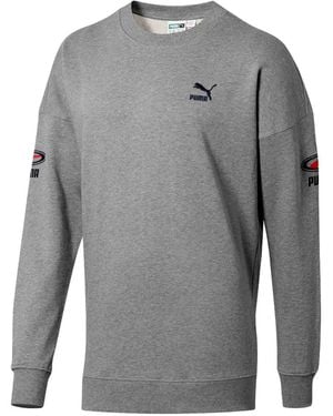 PUMA Og Logo-Embroidered Sweatshirt - Gray