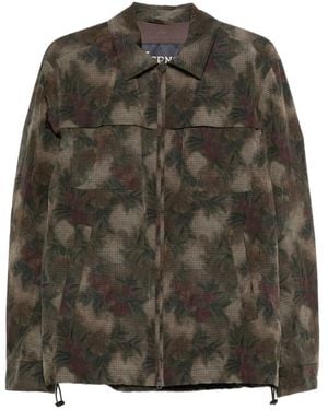 Herno Zip-Up Jacket - Green