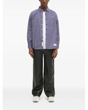 Neighborhood Striped Shirt - Blue