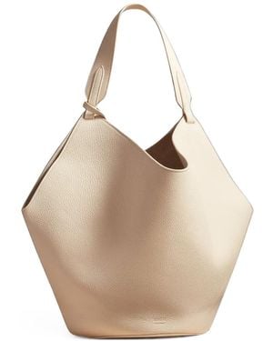 KHAITE Borsa A Spalla Lotus Media - Neutro