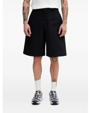 Adererror Logo-Patch Shorts - Black