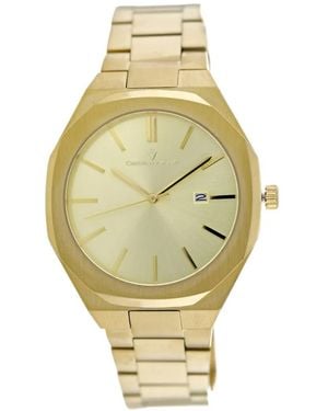 Christian Van Sant Octavius Slim 42Mm Watch - Metallic