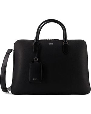 Tom Ford ビジネスバッグ - ブラック