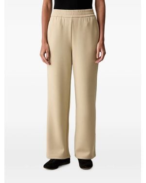 ARMANI EXCHANGE Elasticated-Waistband Track Trousers - Natural