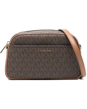 MICHAEL Michael Kors Jet Set Umhängetasche - Braun