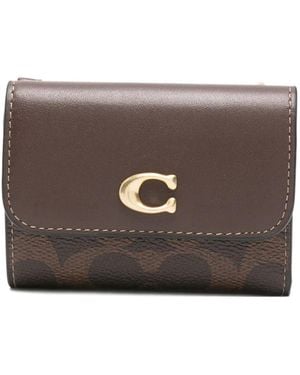 COACH Essential Logo Wallet - Brown