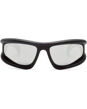 Mykita Marfa Biker-Style Frame Sunglasses - Black