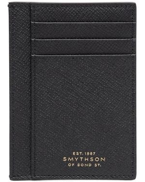 Smythson Large Flat Cardholder - Black