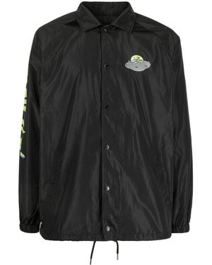 RIPNDIP Cortavientos con logo - Negro