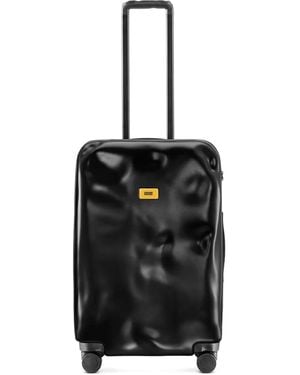 Crash Baggage Logo-Detail Suitcase - Black