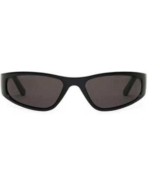BRU Eyewear Strada Rectangle-Frame Sunglasses - Black
