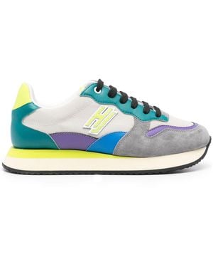 HIDE & JACK Over Running Trainers - Blue