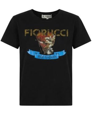 Fiorucci Rock Cupid T-Shirt - Black