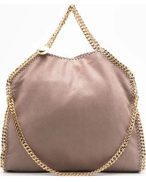 Stella McCartney Falabella Chain-Trimmed Tote Bag - Pink