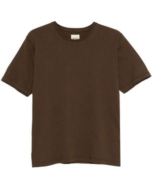 KHAITE ラウンドネック Tシャツ - ブラウン