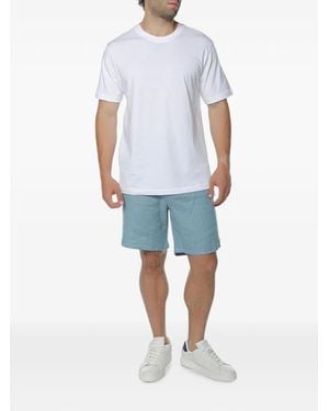 Trussardi Linen Shorts - Blue