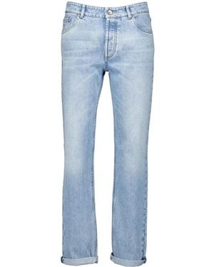 Brunello Cucinelli テーパードジーンズ - ブルー