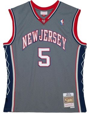 Mitchell & Ness T-Shirt Nba Alternate "Nets 2004 Jason Kidd" - Grigio
