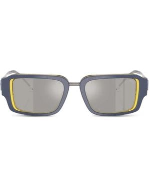 DIESEL Rectangle-Frame Sunglasses - Grey
