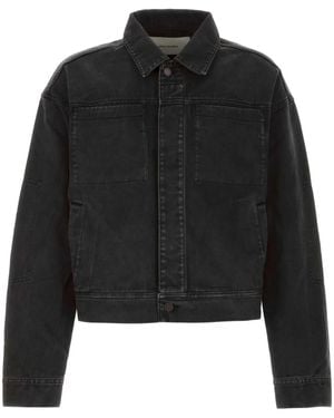 Entire studios Denim Jacket - Black