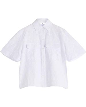Maison Kitsuné ショートスリーブ シャツ - ホワイト