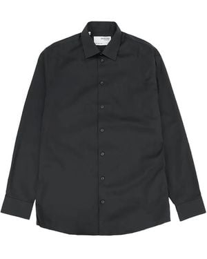 SELECTED Langärmeliges Hemd - Schwarz