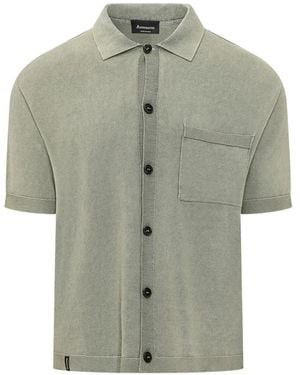 AROVESCIO Camisa Con Bolsillo En El Pecho - Gris