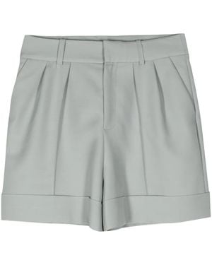 Dice Kayek ハイライズ ショートパンツ - グレー