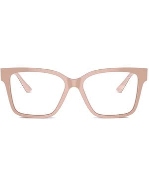 Jimmy Choo Brille Mit Eckigem Gestell - Pink